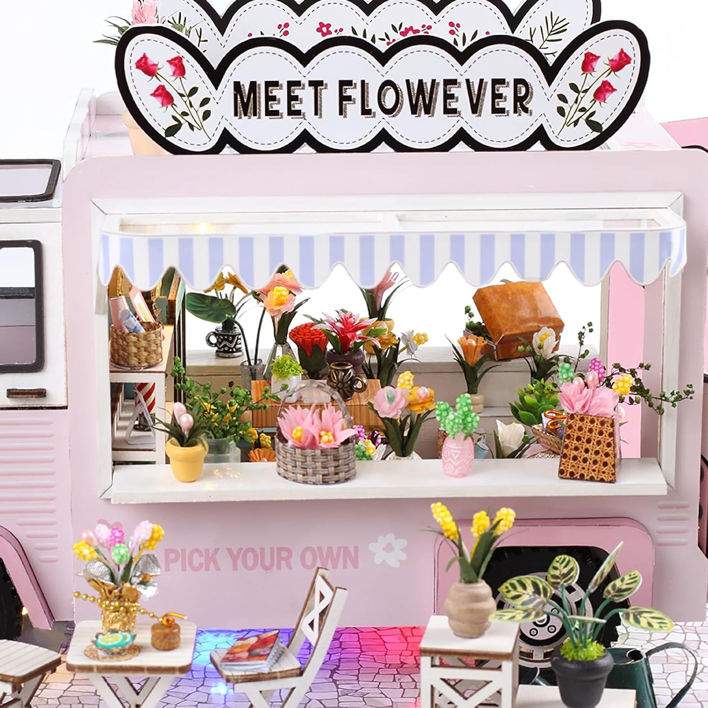 Mini Flower Shop Truck