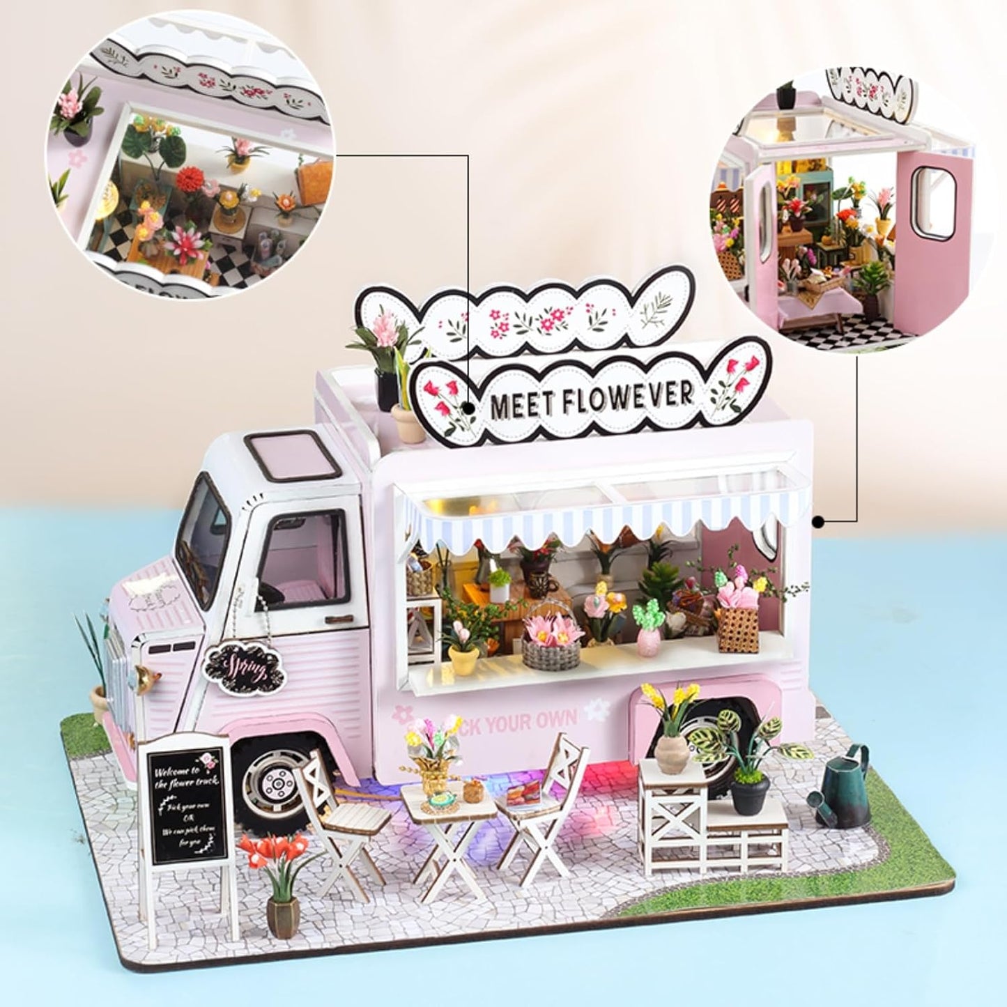 Mini Flower Shop Truck